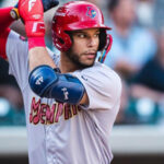 Joshua Báez, prospecto de AAA, conecta cuatro jonrones en memoria de su difunto padre