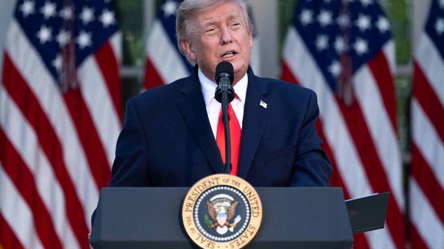 Trump presume de una tasa récord de expulsiones y detenciones de migrantes