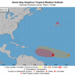 Centro de Huracanes vigila onda tropical con 80% de probabilidad de convertir en ciclón en 48 horas