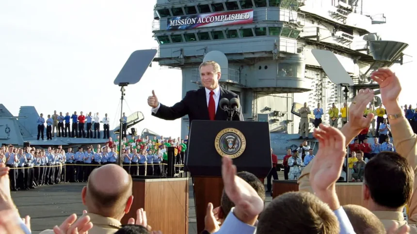 Irán ironiza con la guerra económica de EEUU y la compara con el «misión cumplida» de Bush en Irak