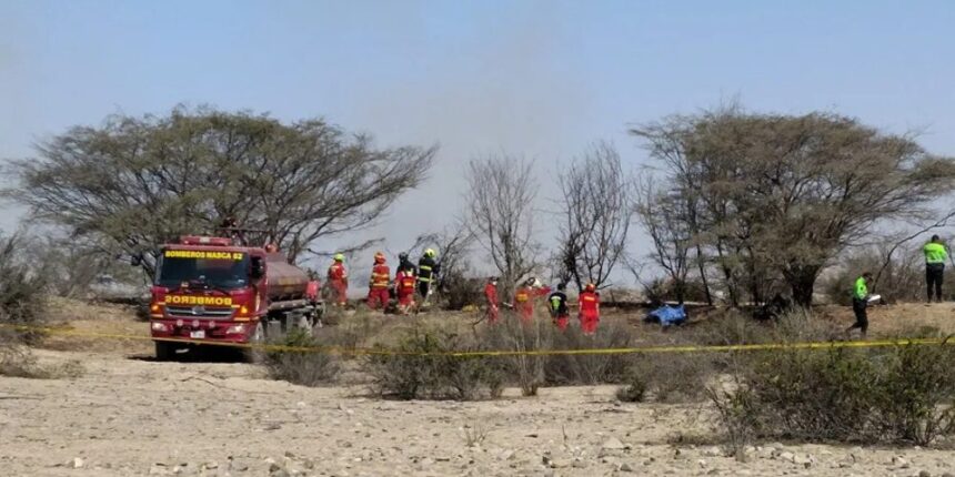 Avioneta accidentada en Perú, con 13 muertos, reportó problemas mecánicos en vuelo a Nazca