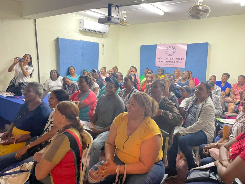 Asociaciones protestan en Río Limpio por falta  desayuno y almuerzo en centros educativos