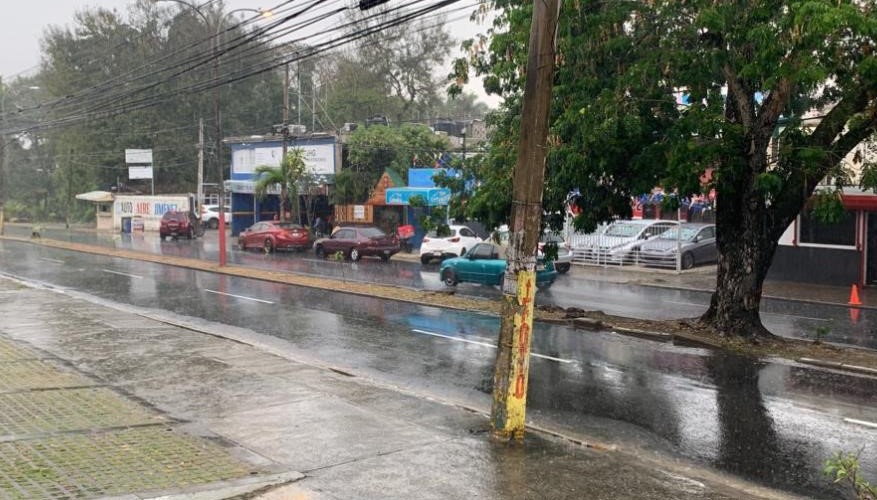 Pronostican lluvias que se han estado produciendo en zona norte; se desplazarán al litoral costero del mar Caribe