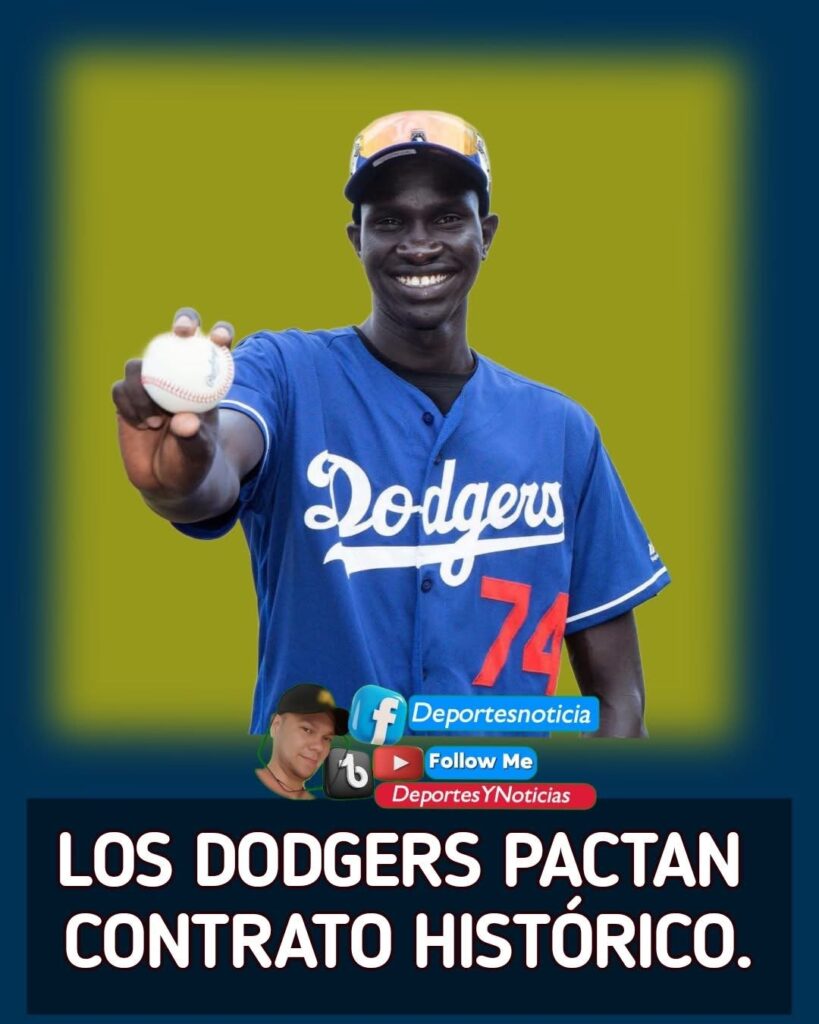 Dogers hacen historia al firmar primer jugador de Sudán del Sur