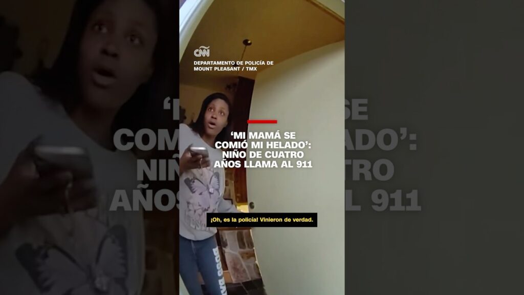 “Mi mamá se comió mi helado”: carajito llama al 911