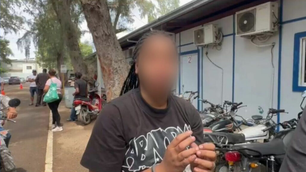 Policía Nacional apresa a banquera y su cómplice por autorobo en Santiago