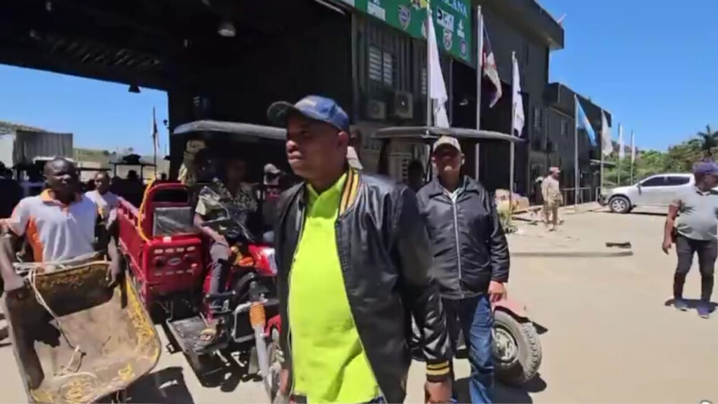 FENATRADO protesta por situación en puerta fronteriza Elías Piña
