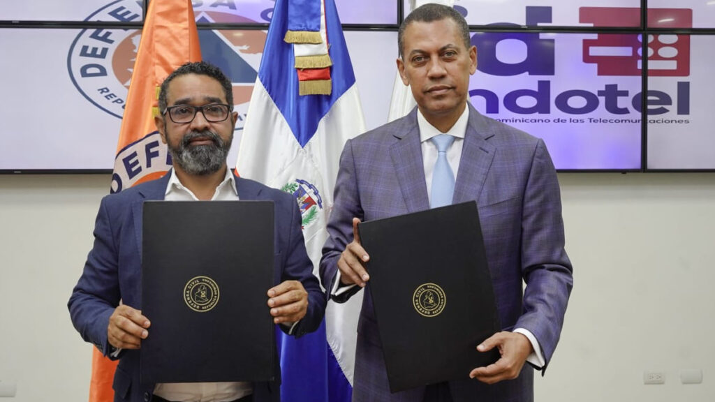 INDOTEL y Defensa Civil sellan alianza estratégica para robustecer la gestión de riesgos