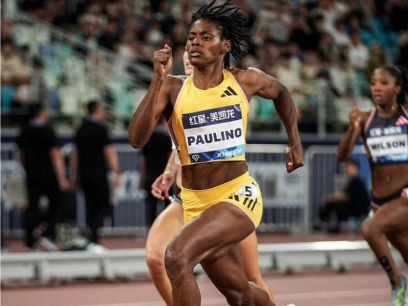 Marileidy Paulino firma otra victoria dorada en Filadelfia con el mejor tiempo del año en los 400 metros
