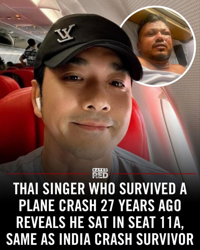 La inquietante coincidencia del asiento 11A: el sobreviviente tailandés de un accidente aéreo en 1998 reacciona a tragedia en India