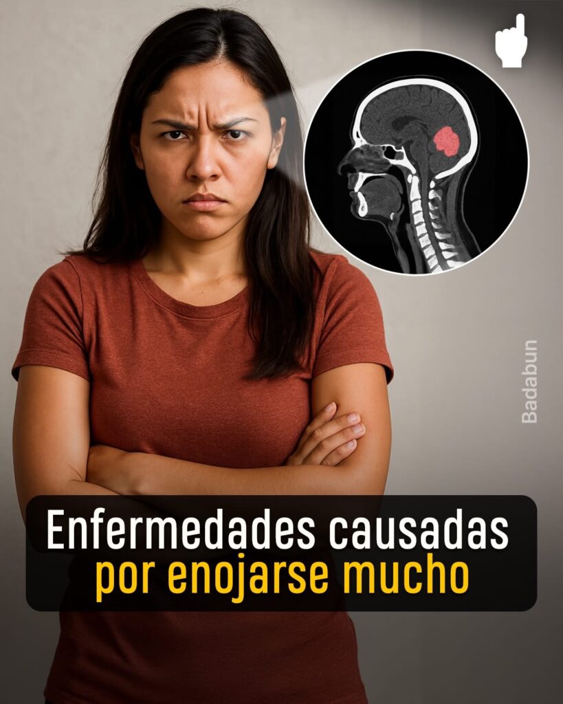 Enfermedades causadas por enojarse mucho