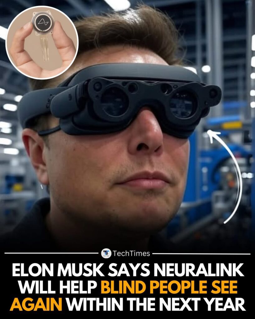 Neuralink busca devolver la vista a personas ciegas con innovador implante cerebral