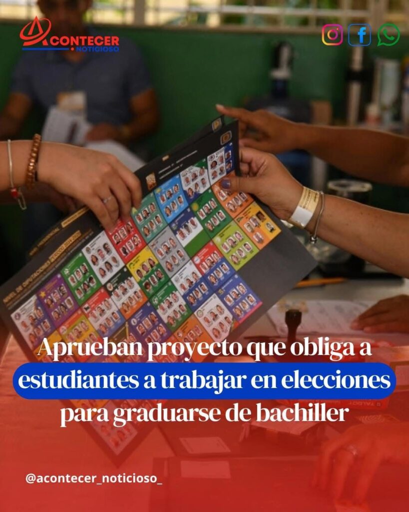 Cámara de Diputados aprobó  proyecto de ley que establece como requisito obligatorio para estudiantes de educación media