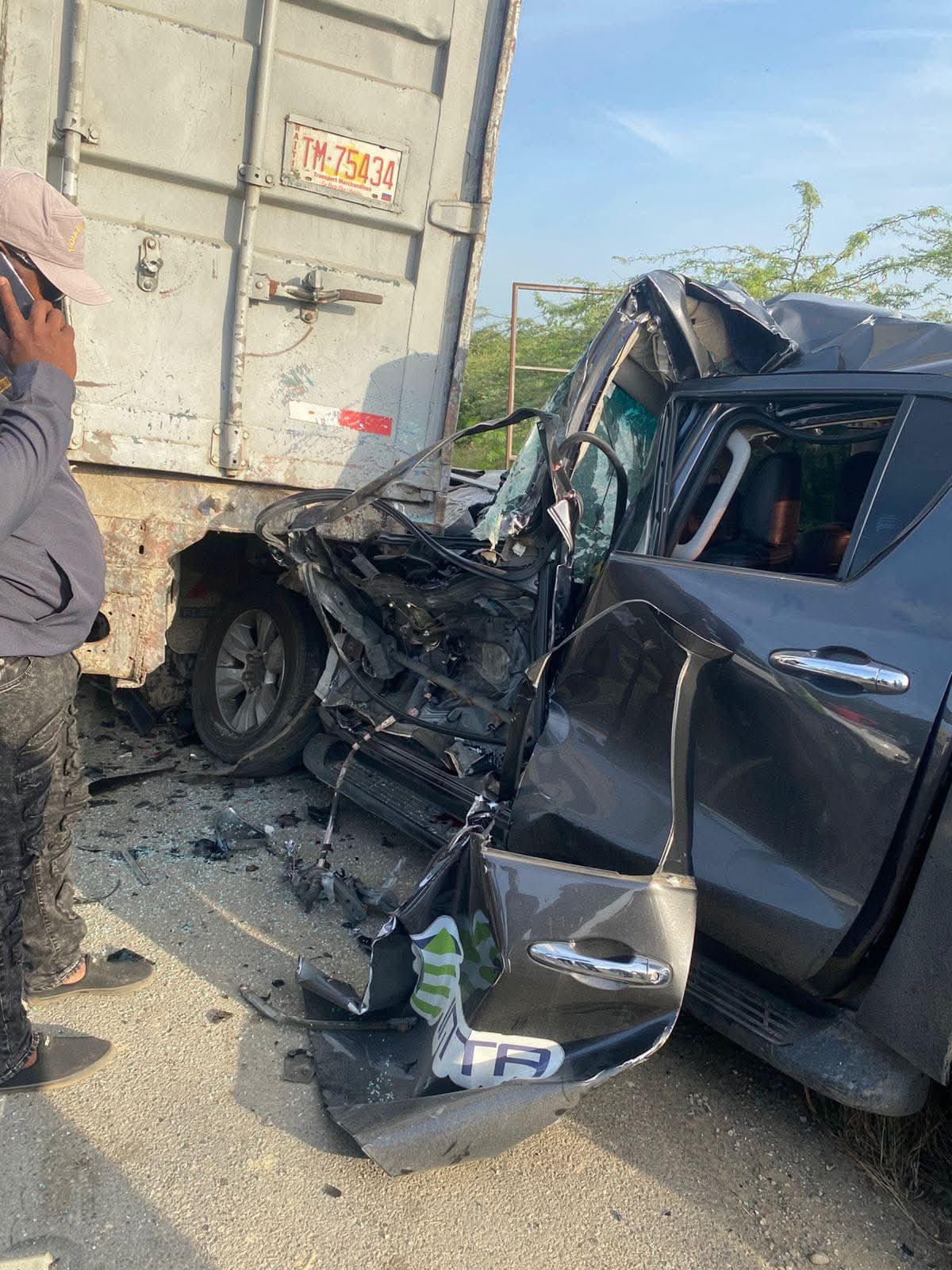 Muere joven en accidente de tránsito en la carretera Duarte ...