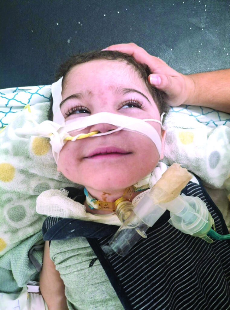 Nicolás, el pequeño guerrero de 2 años en lucha contra varias enfermedades