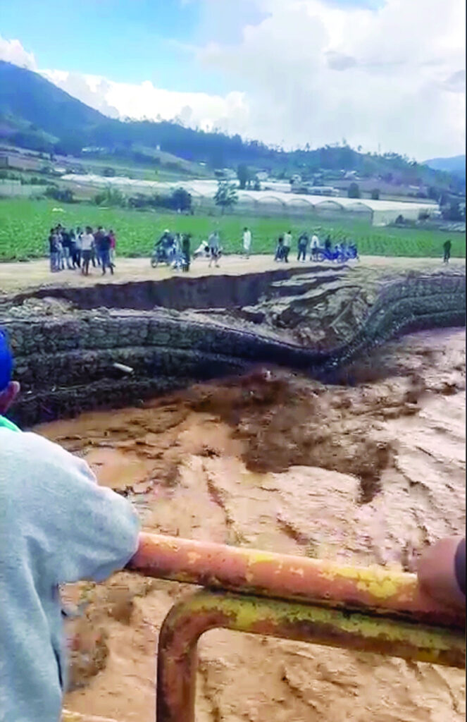 El río Tireo necesita intervención luego que desbordara su cauce