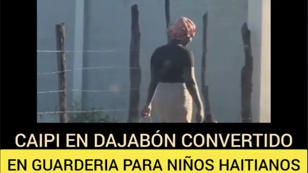 CAIPI en Dajabón convertido en una guardería para niños haitianos
