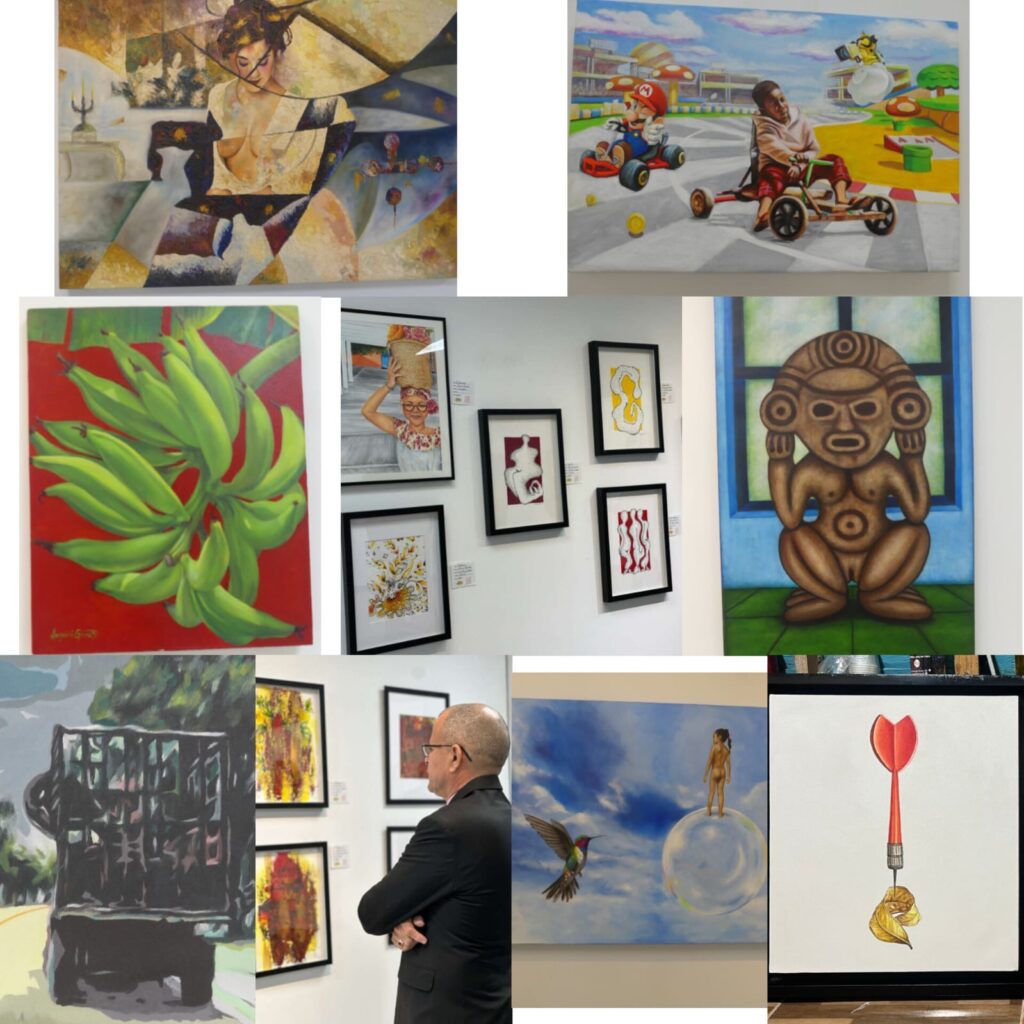 La Unión Dajabonera de Artistas Visuales (UDAV) inaugura su exposición «Sal del patio» junto a la Dirección de Cultura Dominicana en el Exterior, en la ciudad de Nueva York