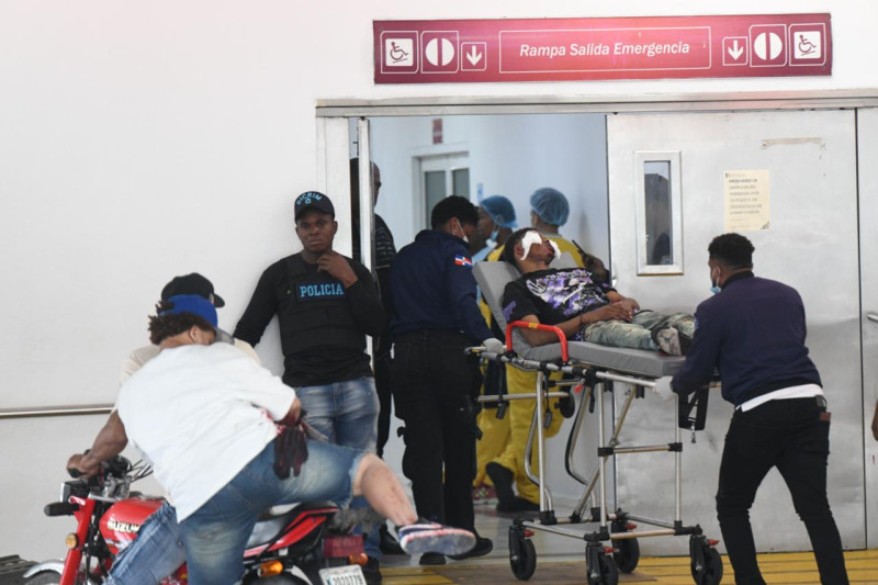 Ambiente de tensión en hospitales de traumas en Año Nuevo