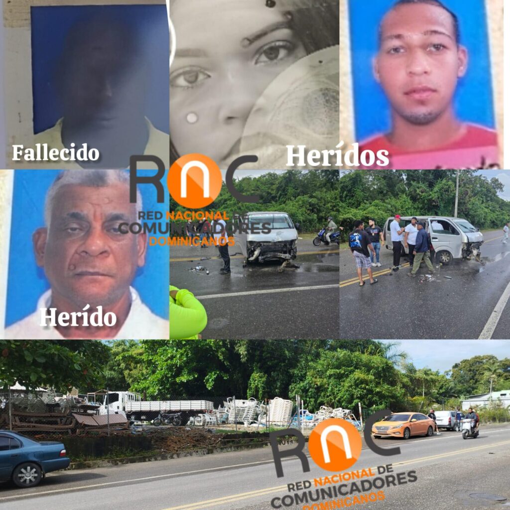 Accidente de tránsito en Sosúa deja un fallecido y varios heridos incluyendo un menor de 10 años de edad.