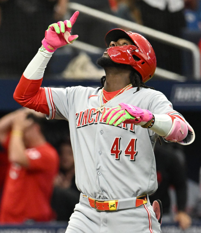 Elly De La Cruz, primer dominicano con 10 jonrones en esta temporada