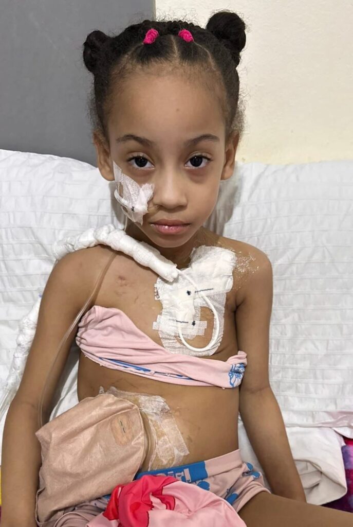 Ana Victoria López, niña de 5 años de Las Terrenas, lucha contra rara enfermedad y requiere traslado médico urgente