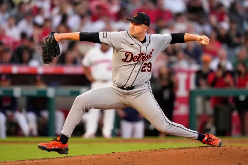 Skubal poncha a 9 en 7 innings en triunfo de Tigres 7-0 ante los Angelinos