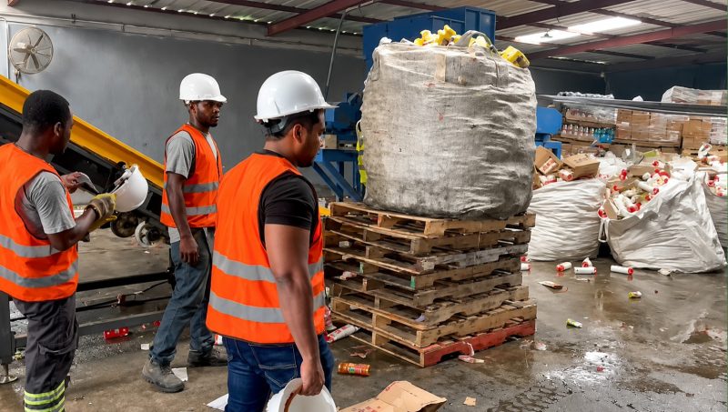 Autoridades destruyen casi 20 toneladas de alimentos vencidos y adulterados en San Cristóbal