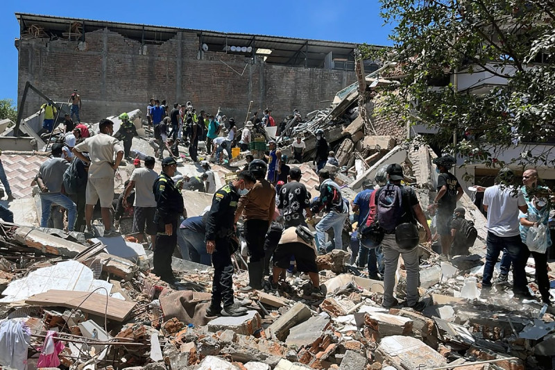 Terremoto en Colombia de 7,4 ha dejado 111 muertos y 87 heridos