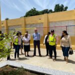 Ministro de Educación supervisa obras escolares en Dajabón y anuncia entrega de nuevos espacios este mes