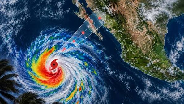 Huracán Polo alcanza categoría 5 frente al Pacífico mexicano y genera alerta por lluvias intensas