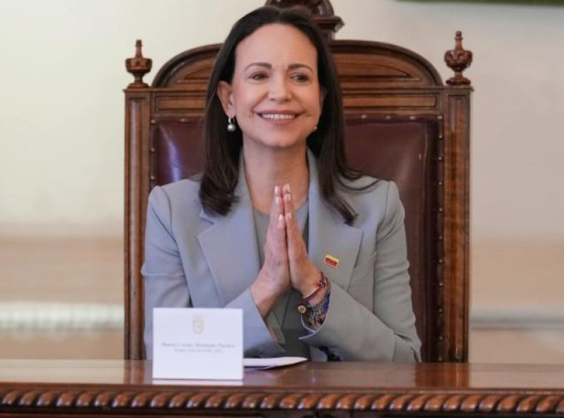 María Corina Machado está dispuesta a reunirse con Delcy Rodríguez, dice vocera de su partido