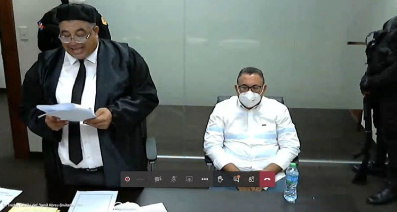 Yamil Abreu sale libre bajo fianza de US$350 mil en Estados Unidos