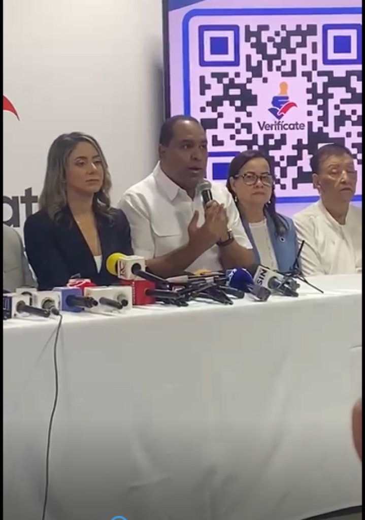 Edgar Batista, director de tecnología del PRM, afirmó que actualmente el registro de nuevos militantes se encuentra en 1,578,732.